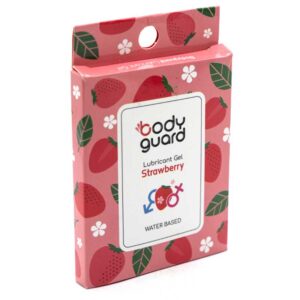 ژل لوبریکانت بادیگارد توت فرنگی